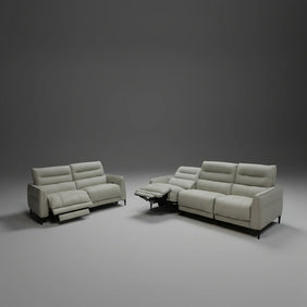 Altari Full Leather Motion Sofa Set