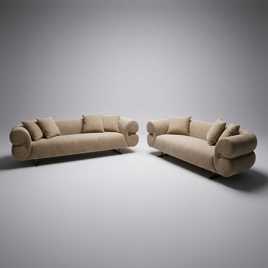 Rosalia Fabric Sofa Set