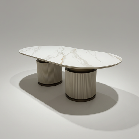 Neville Dining Table Beige