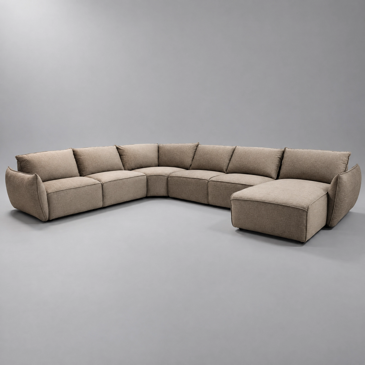 Lenox Fabric Corner Sofa Set