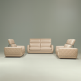 Load image into Gallery viewer, San Marino Full Leather Sofa Set
