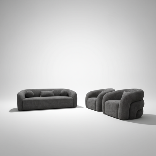 Beluga Fabric Sofa Set