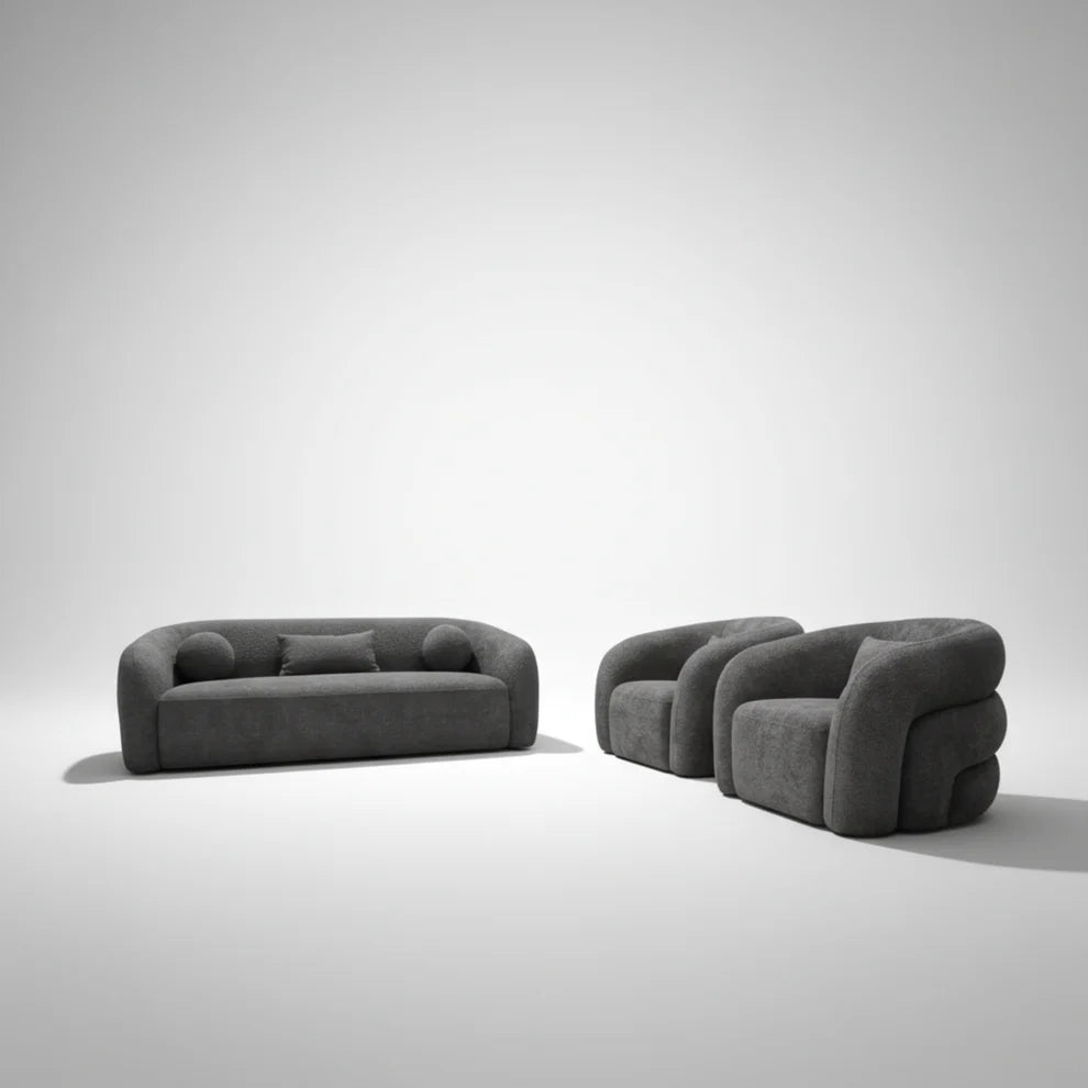 Beluga Fabric Sofa Set