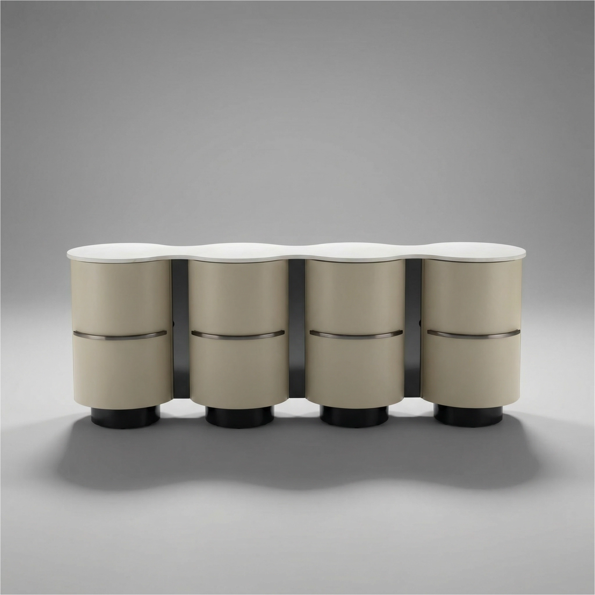 Cyprus Buffet Milk White