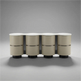 Load image into Gallery viewer, Cyprus Buffet Milk White

