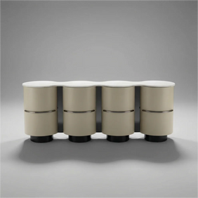 Cyprus Buffet Milk White