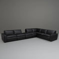 Load image into Gallery viewer, Damascus Full Leather Modular Sofa
