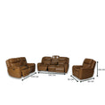 Load image into Gallery viewer, Blanco Full Leather Motion Sofa Set
