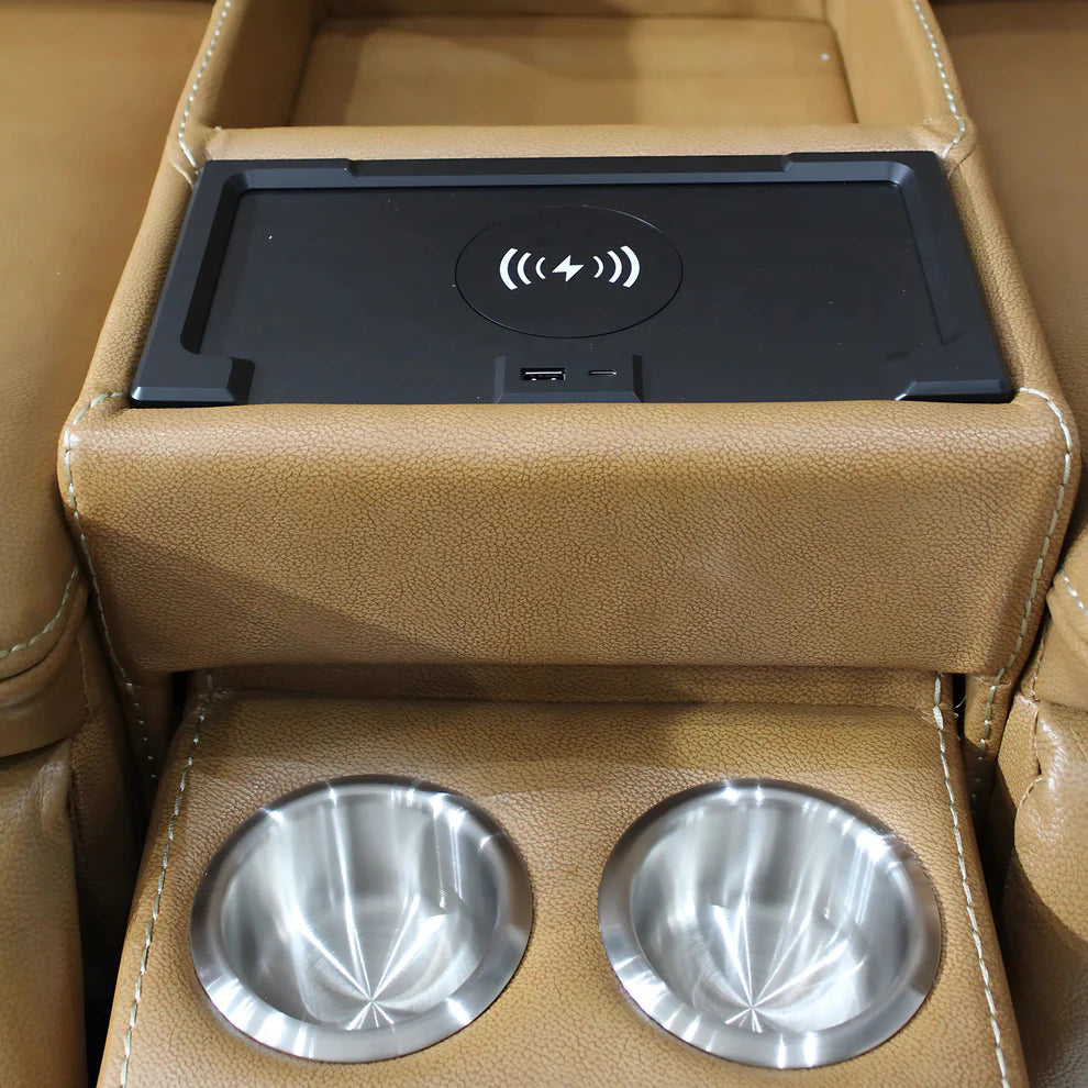 Blanco Full Leather Motion Sofa Set