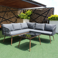 Load image into Gallery viewer, Borris Corner Outdoor Lounge Set RS-116 RD-116
