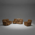 Load image into Gallery viewer, Blanco Full Leather Motion Sofa Set
