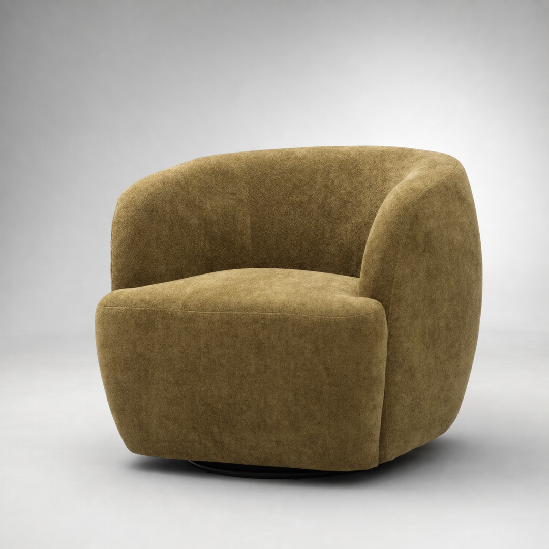 Modena Fabric Swivel Chair