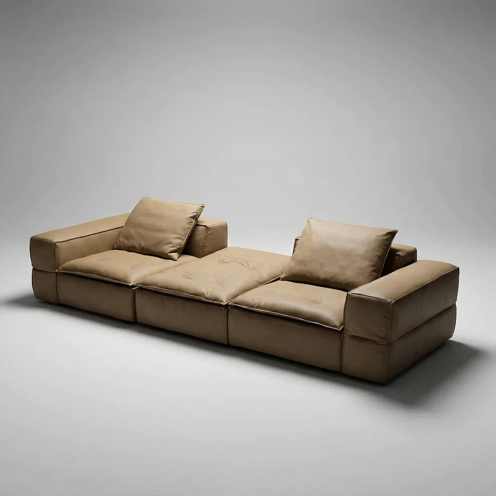 Carmen Full Leather Modular Sofa