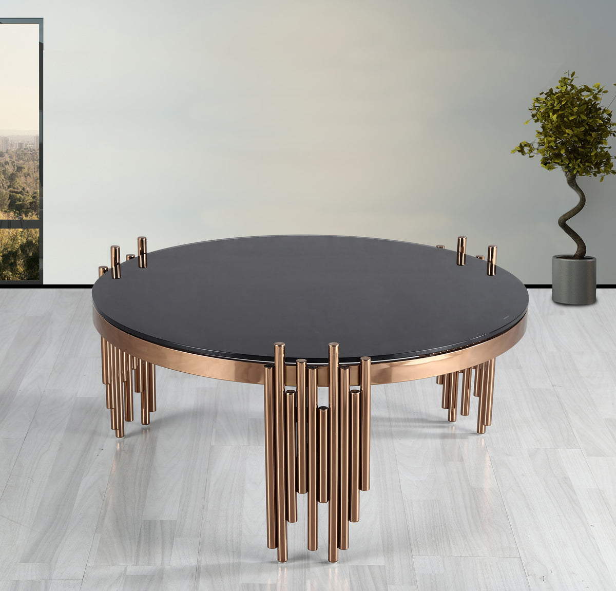 Coco Round Coffee Table – Essops Home