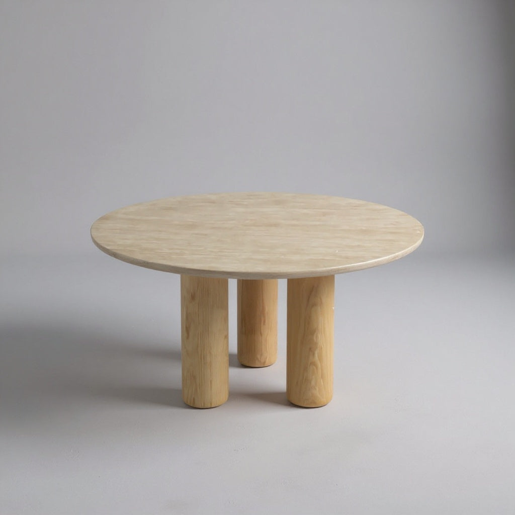 Vialli Round Dining Table E-Marble A25RM