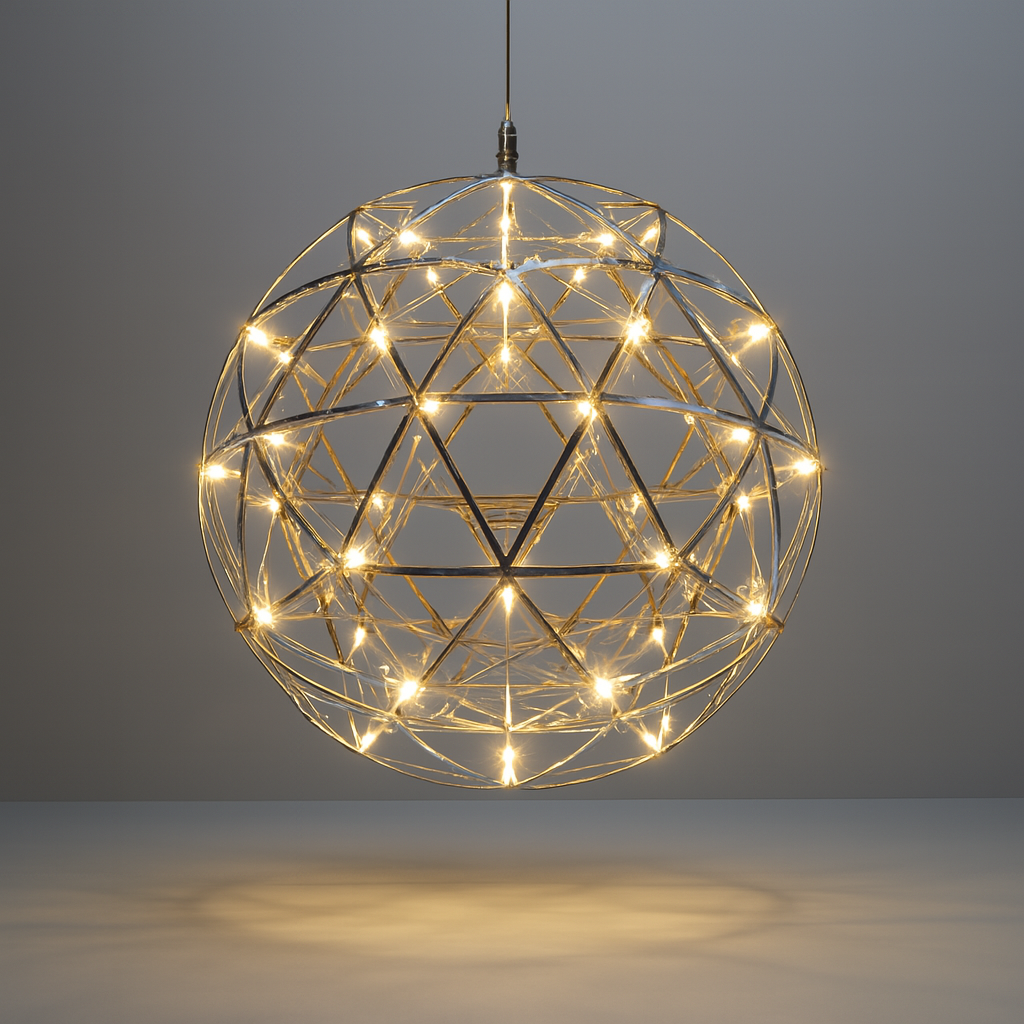 Chandelier S-Ball 400Mm Gold