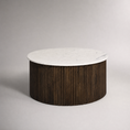 Load image into Gallery viewer, Morgan Round Marble Coffee Table
