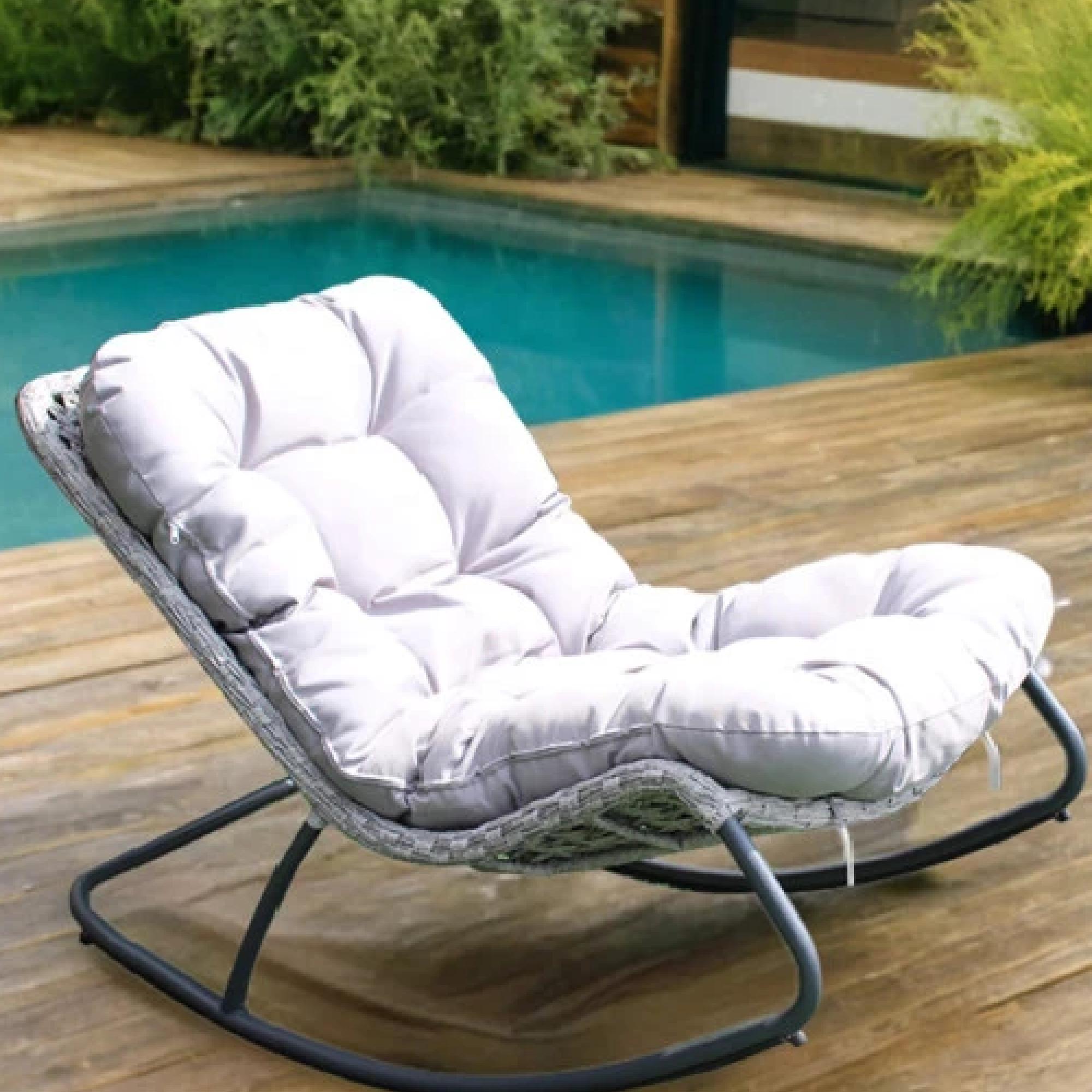 Ruby Rattan Rocking Outdoor Chair Rc-2260T – Essops Home