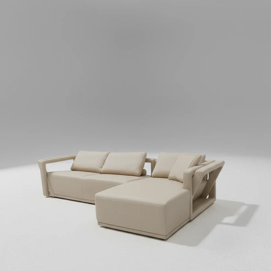 Dita Incro Full Leather Daybed Sofa