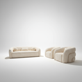 Load image into Gallery viewer, Beluga Fabric Sofa Set
