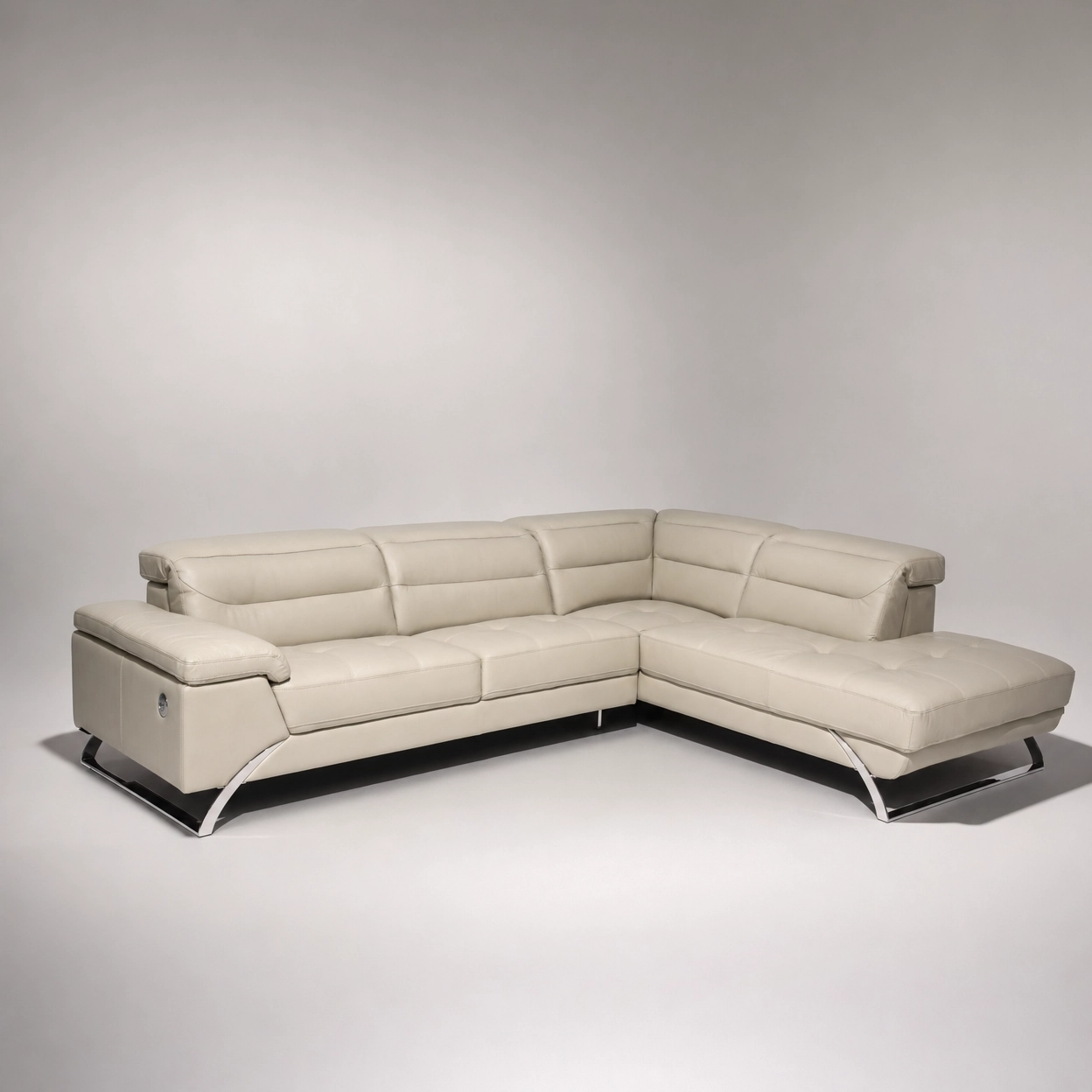 Alberto Full Leather Daybed Sofa