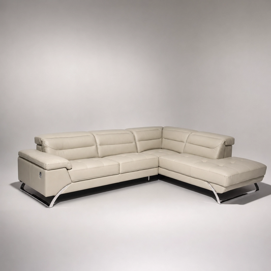 Alberto Full Leather Daybed Sofa