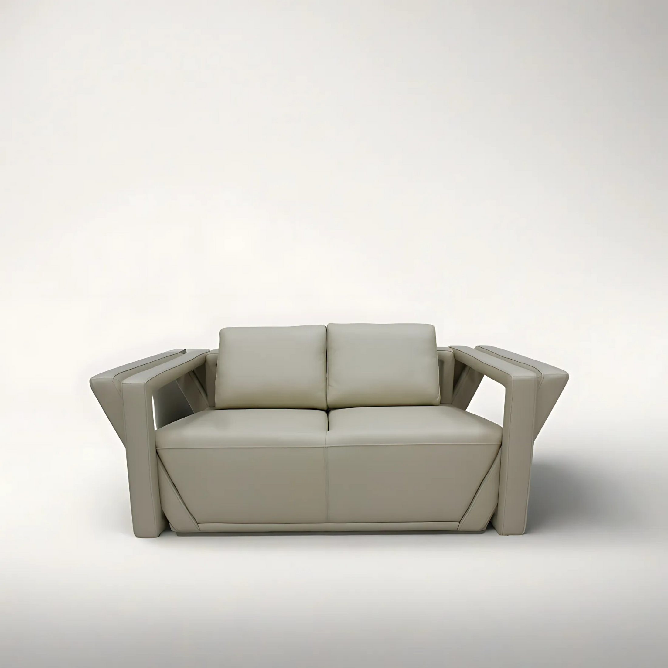 Dita Incro Full Leather Sofa Set