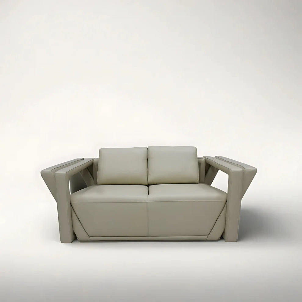 Dita Incro Full Leather Sofa Set