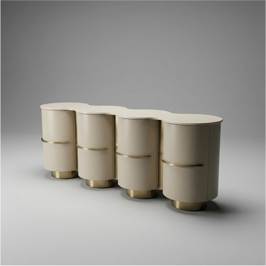 Cyprus Buffet Milk White