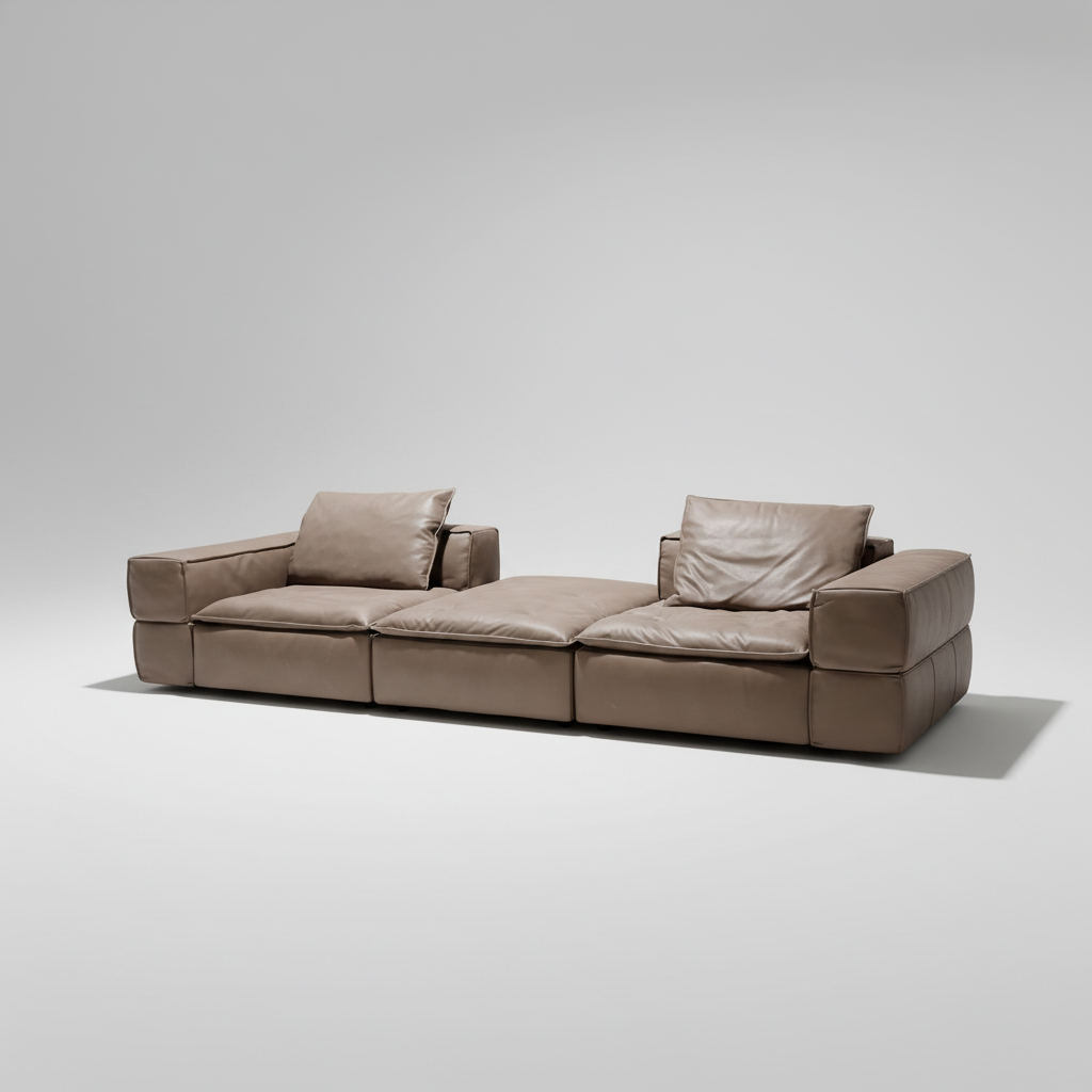 Carmen Full Leather Modular Sofa