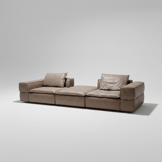 Carmen Full Leather Modular Sofa