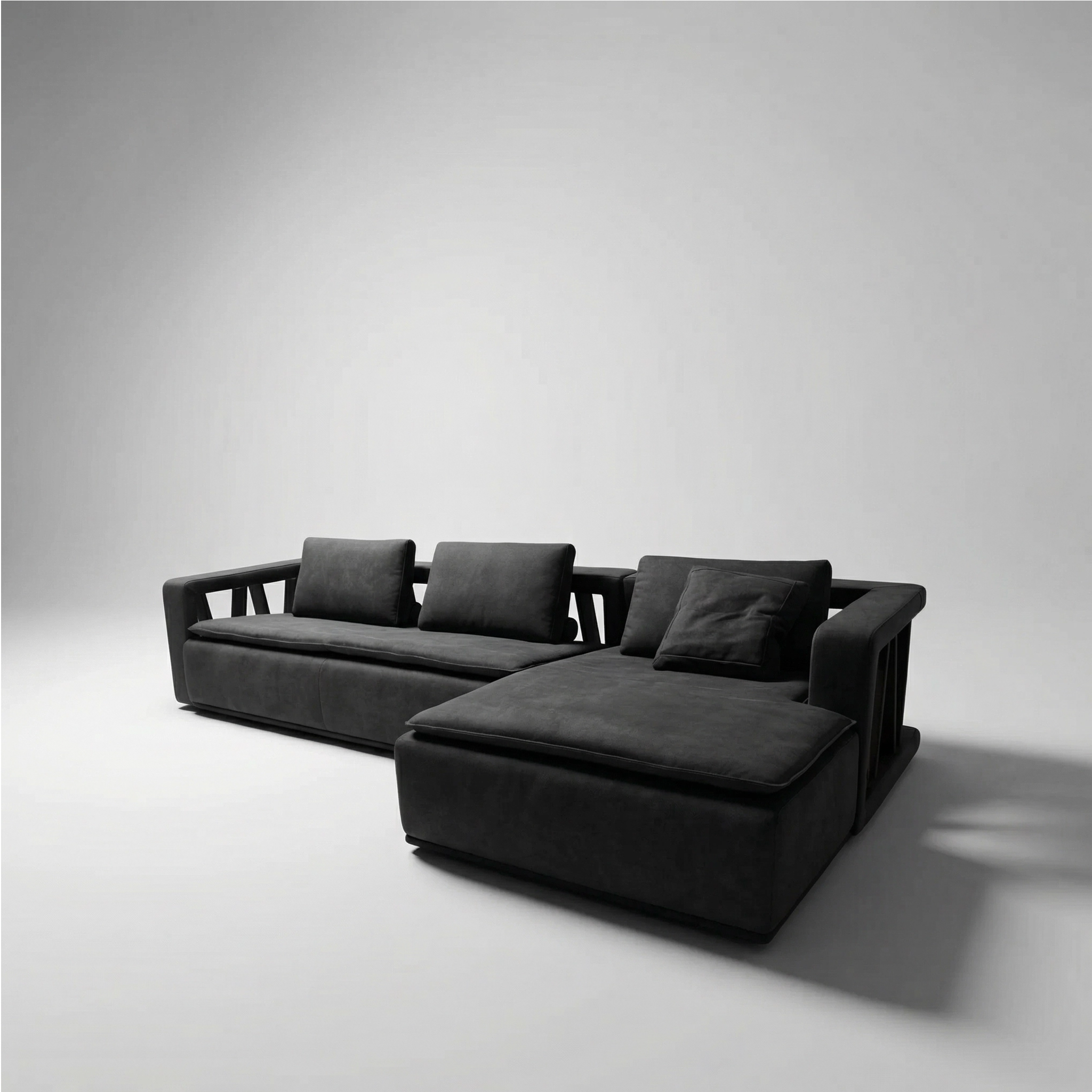 Venanzio Full Leather Daybed Sofa