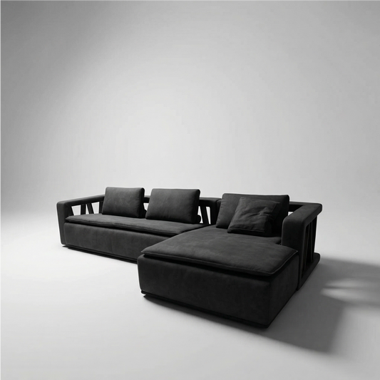 Venanzio Full Leather Daybed Sofa