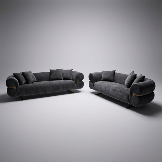 Rosalia Fabric Sofa Set