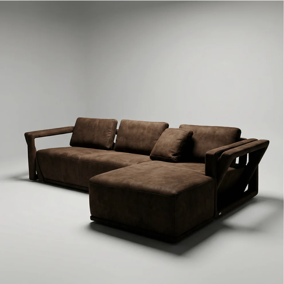 Dita Incro Full Leather Daybed Sofa