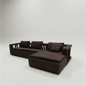 Venanzio Full Leather Daybed Sofa