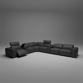 Bellagio Corner Electric Motion Sofa Set