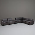 Load image into Gallery viewer, Damascus Full Leather Modular Sofa
