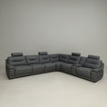 Load image into Gallery viewer, Belmont Full Leather Corner Motion Sofa Set
