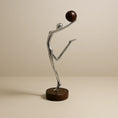 Load image into Gallery viewer, Decorative Object 0411022 Polishe Aluminum Walnut
