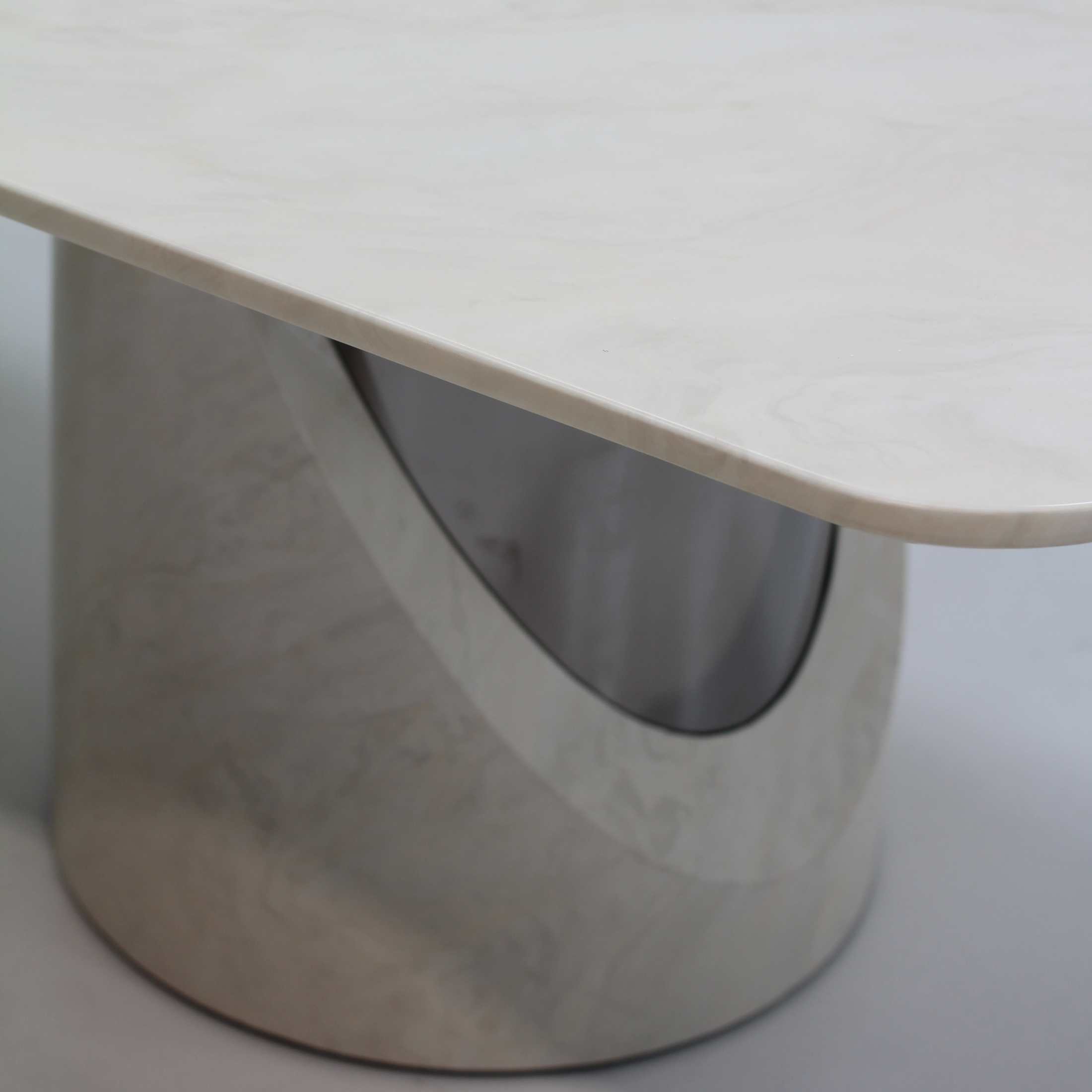 Cyprus Dining Table Milk White