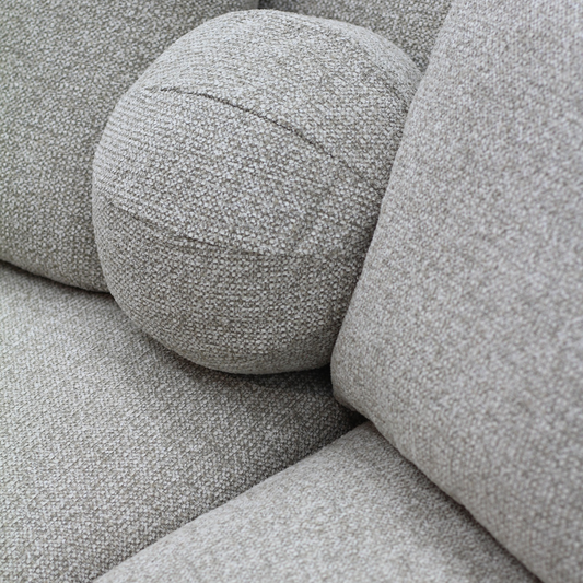 Zagallo Fabric Curved Sofa Set