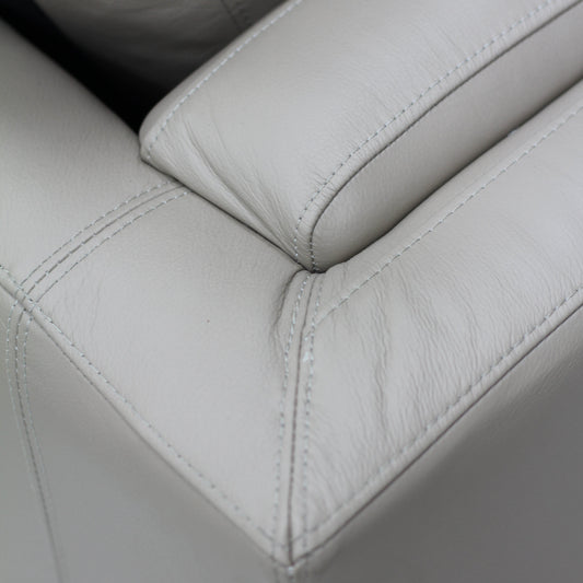 Agassi Full Leather Daybed Sofa