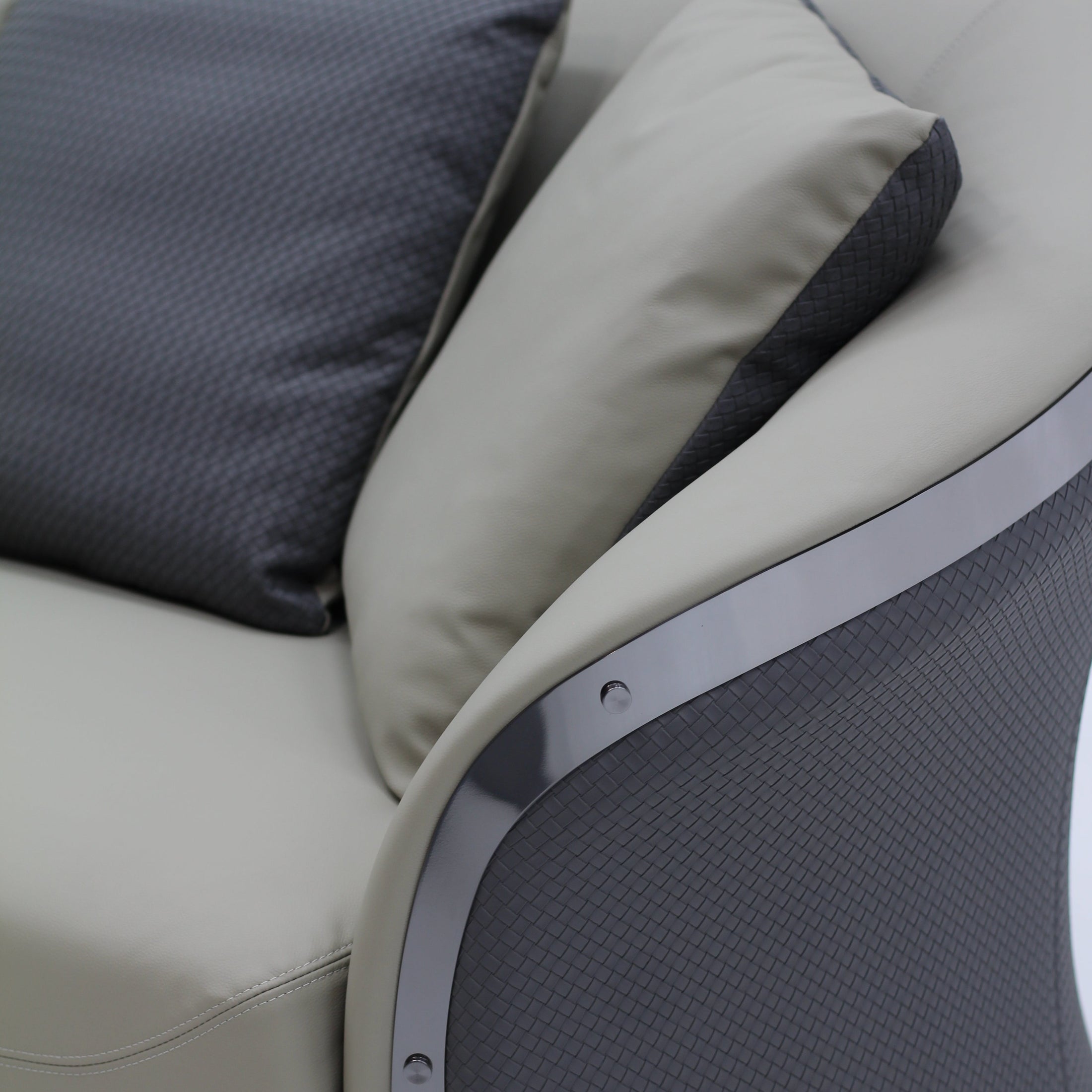 Divina Full Leather Sofa Set