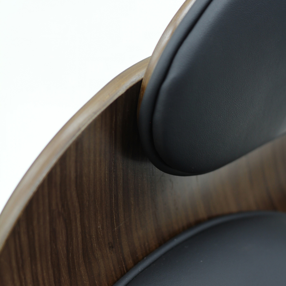 Parma Bar Chair Walnut