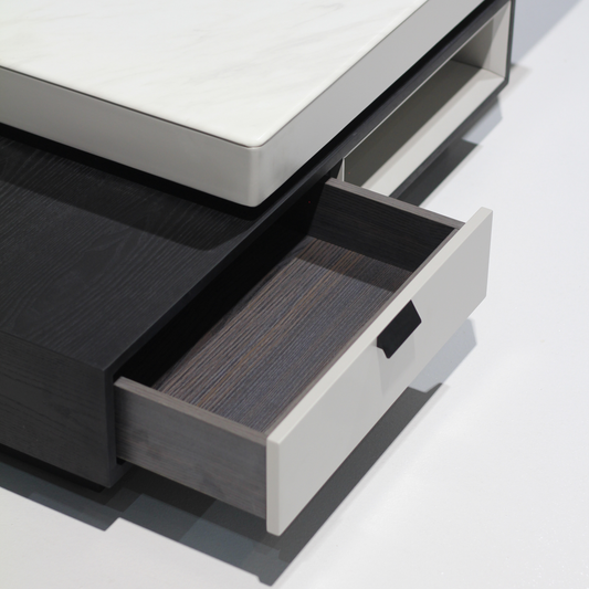 Elton Coffee Table Black And White 552