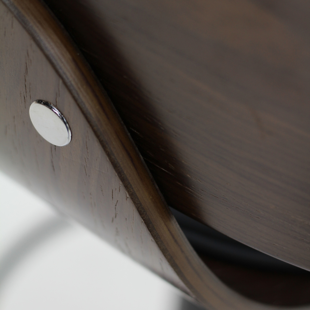 Parma Bar Chair Walnut