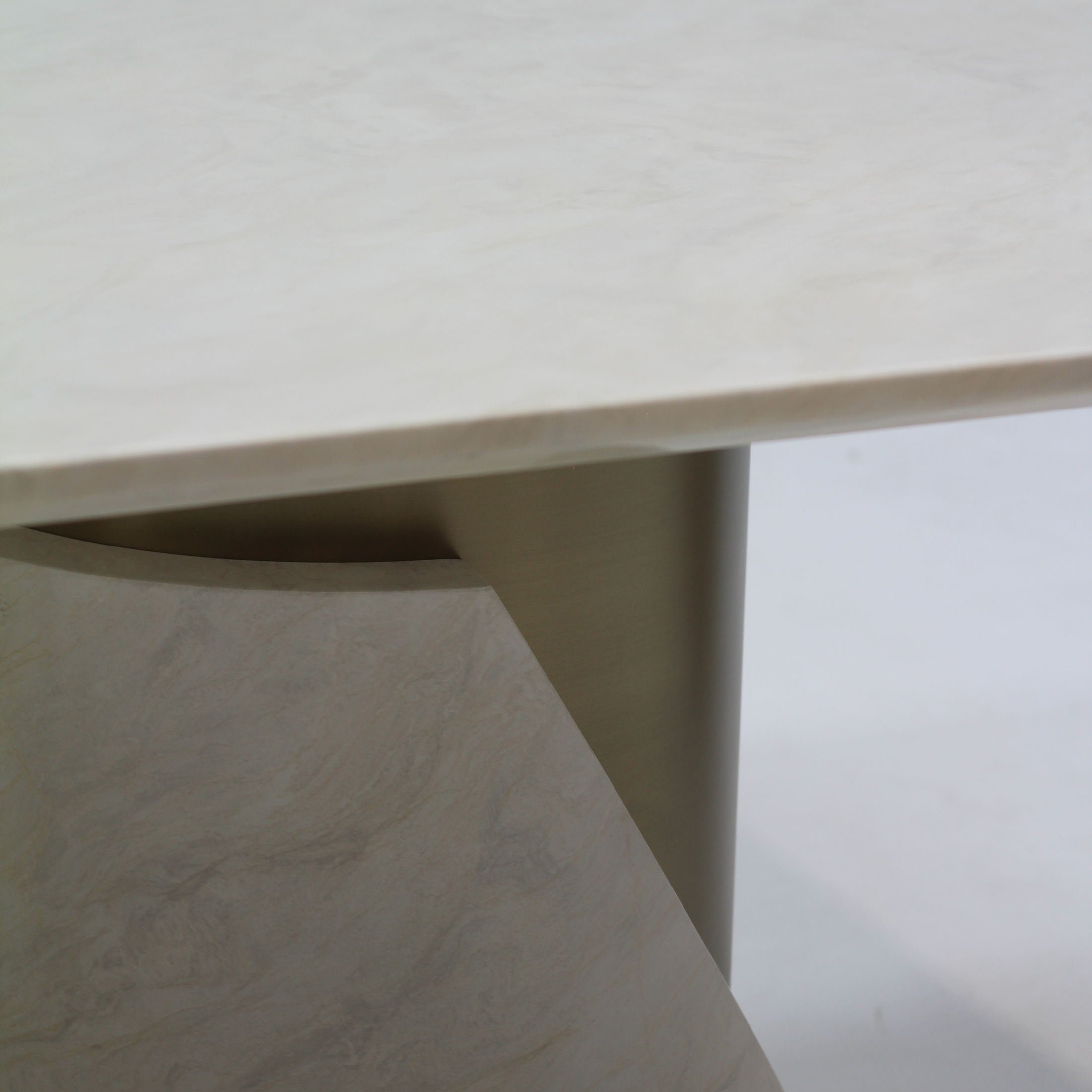 Cyprus Dining Table Milk White