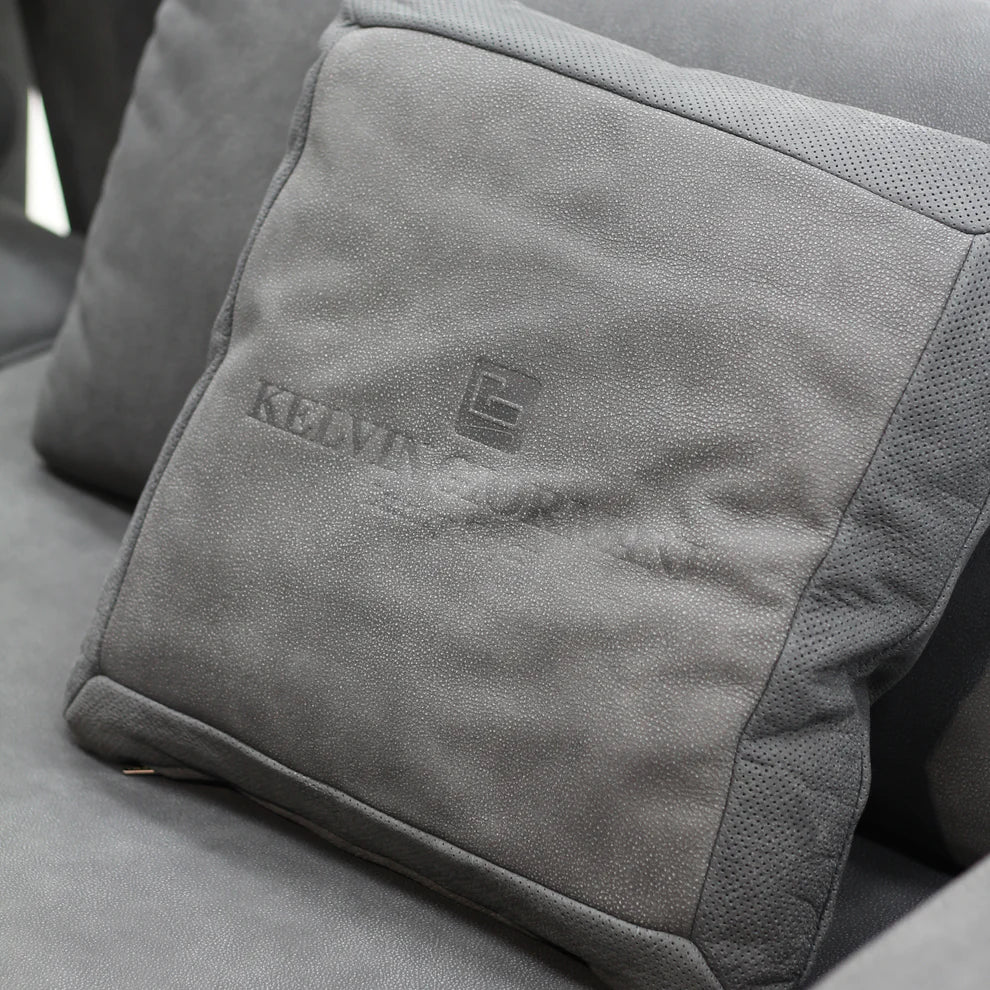 Venanzio Full Leather Daybed Sofa