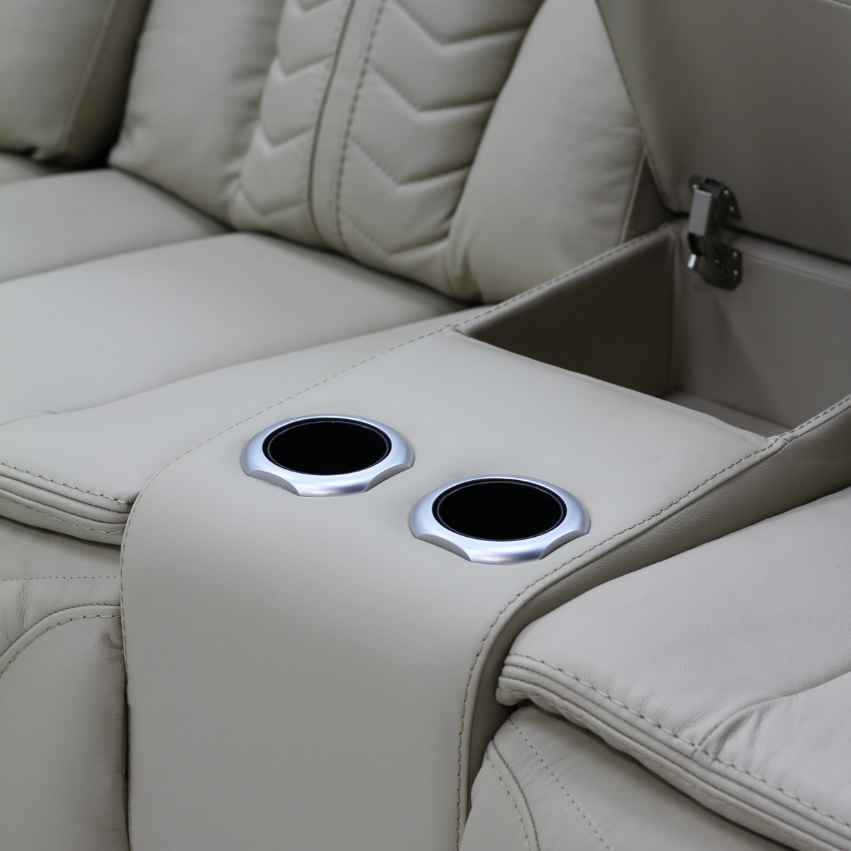 Bermuda Corner Leather Upper Motion Sofa